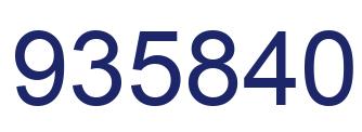 Número 935840 imagen azul