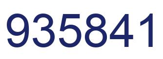 Número 935841 imagen azul