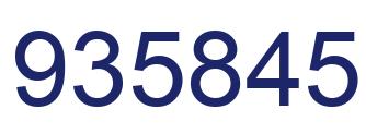 Número 935845 imagen azul