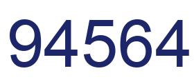 Número 94564 imagen azul