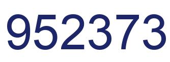 Número 952373 imagen azul