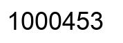Número 1000453 imagen negro