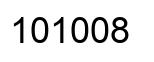 Número 101008 imagen negro