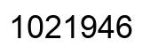 Número 1021946 imagen negro