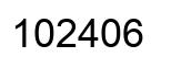 Número 102406 imagen negro