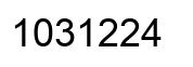Número 1031224 imagen negro