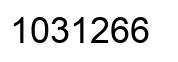 Número 1031266 imagen negro