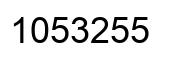 Número 1053255 imagen negro