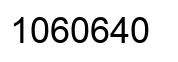 Número 1060640 imagen negro