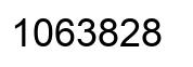Número 1063828 imagen negro