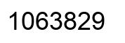 Número 1063829 imagen negro