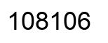 Number 108106 black image