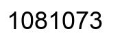 Número 1081073 imagen negro