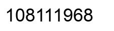 Número 108111968 imagen negro