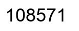 Número 108571 imagen negro