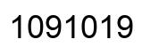 Número 1091019 imagen negro