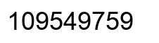 Número 109549759 imagen negro