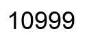 Número 10999 imagen negro