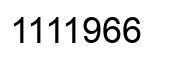 Número 1111966 imagen negro