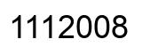 Número 1112008 imagen negro