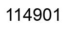 Número 114901 imagen negro