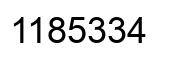 Número 1185334 imagen negro