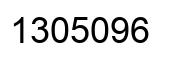 Número 1305096 imagen negro
