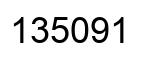 Número 135091 imagen negro