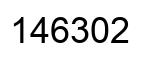 Número 146302 imagen negro