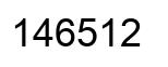 Número 146512 imagen negro