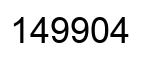 Número 149904 imagen negro