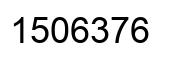 Número 1506376 imagen negro