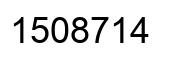 Número 1508714 imagen negro