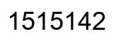 Número 1515142 imagen negro