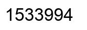 Número 1533994 imagen negro
