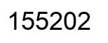 Número 155202 imagen negro