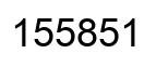 Número 155851 imagen negro