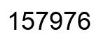 Número 157976 imagen negro
