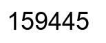 Número 159445 imagen negro
