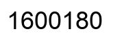 Número 1600180 imagen negro