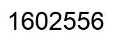 Número 1602556 imagen negro