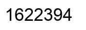 Número 1622394 imagen negro