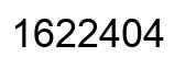 Número 1622404 imagen negro