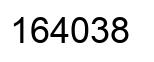 Número 164038 imagen negro