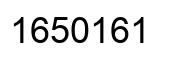 Número 1650161 imagen negro