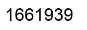 Número 1661939 imagen negro