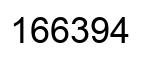 Número 166394 imagen negro