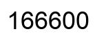 Número 166600 imagen negro