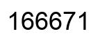 Número 166671 imagen negro