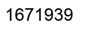 Número 1671939 imagen negro